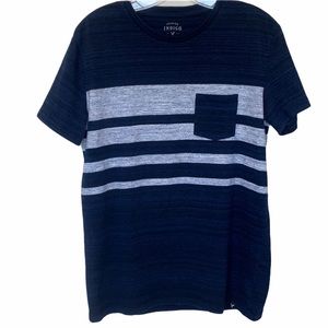 American Eagle Premium Indigo Classic Fit Shirt Blue Gray Size Medium